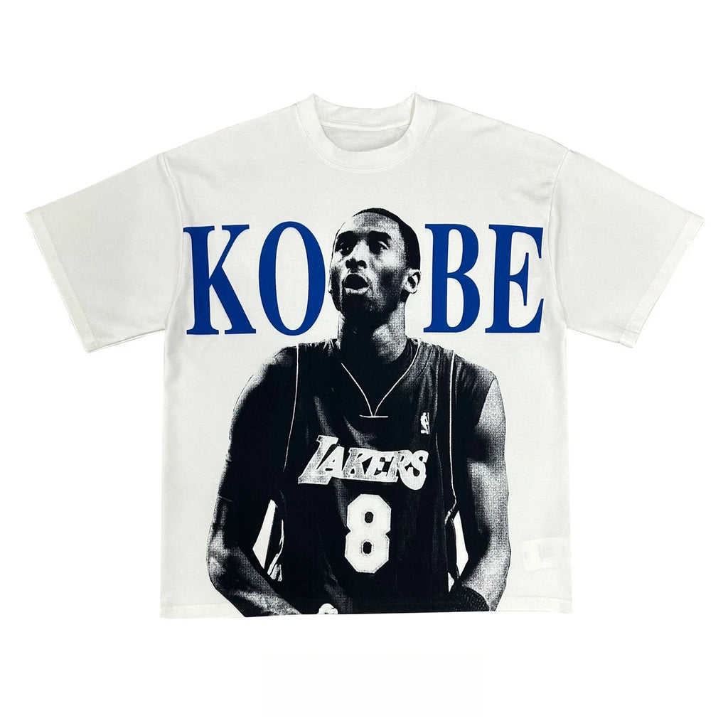 2026 Basketball Star KOBE Printed Graphic T-shirt Men's and Women's Short Sleeve T-shirt High Quality Men's Clothing